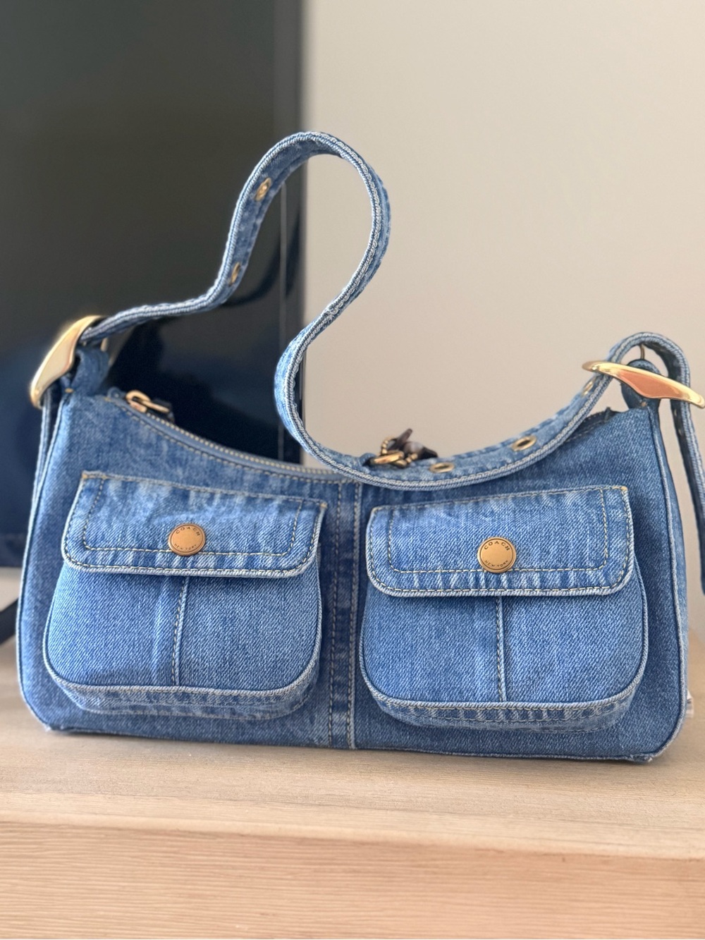 Coachtopia Denim Shoulder bag